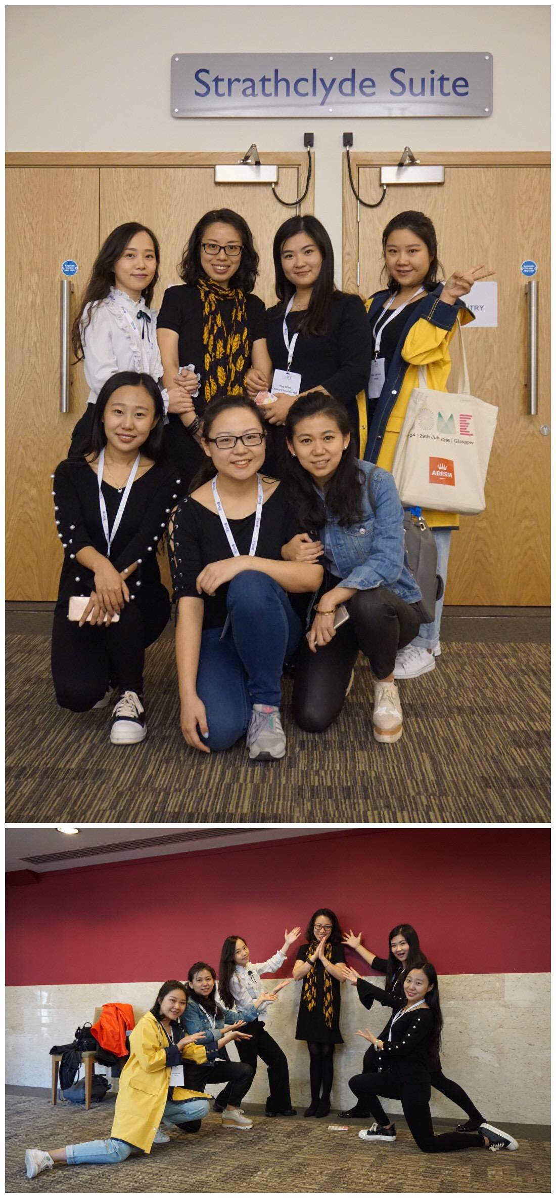 (图为刘畅老师和她的研究生团队合影)