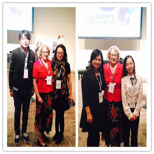 (图为工作坊团队与国际著名音乐教育家Dr.wendy sims合影)